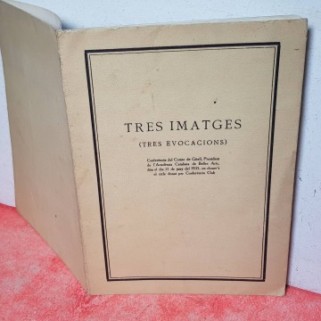 TRES IMATGES (3 EVOCACIONS).