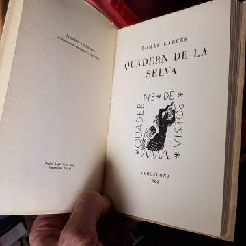 QUADERN DE LA SELVA, TOMÀS GARCÉS.