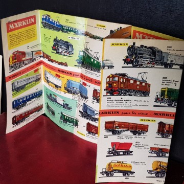 CATÁLOGO DE TRENES MARKLIN 1963.