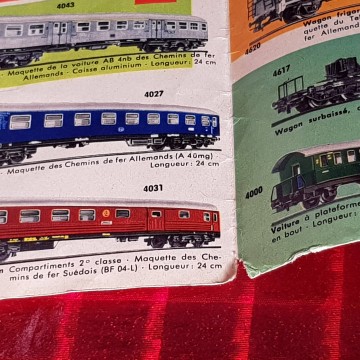 CATÁLOGO DE TRENES MARKLIN 1963.