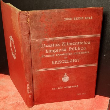 SEGUNDA EXPOSICIÓN UNIVERSAL DE BARCELONA, ANTEPROYECTO... (FIRMADO).
