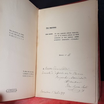 SEGUNDA EXPOSICIÓN UNIVERSAL DE BARCELONA, ANTEPROYECTO... (FIRMADO).