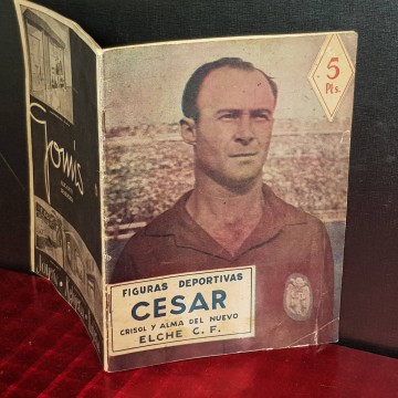 FIGURAS DEPORTIVAS: CÉSAR, CRISOL LY ALMA DEL NUEVO ELCHE C.F.