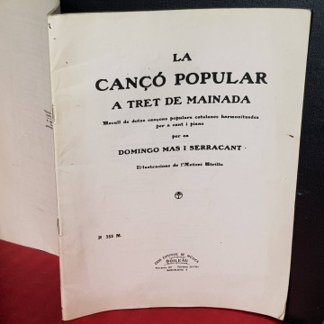 LA CANÇÓ POPULAR A TRET DE MAINADA.
