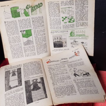 LOTE 35 REVISTAS DE HUMOR ATALAYA.