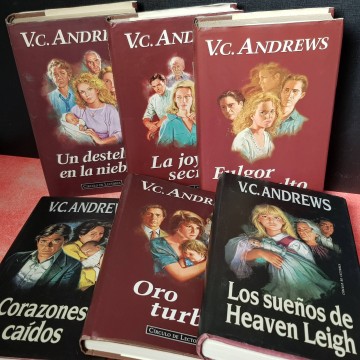 LOTE 7 NOVELAS DE V.C. ANDREWS.