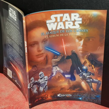 STAR WARS, EL ATAQUE DE LOS CLONES, ÁLBUM DE LA PELÍCULA.