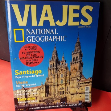 Revista viajes National Geographic número 8 Santiago de Compostela