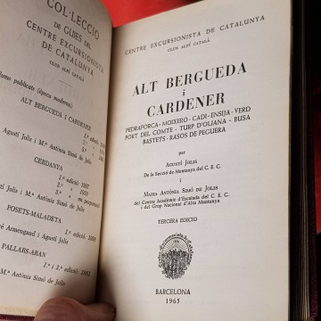 ALT BERGUEDA I CARDENER, AGUSTÍ JOLIS.