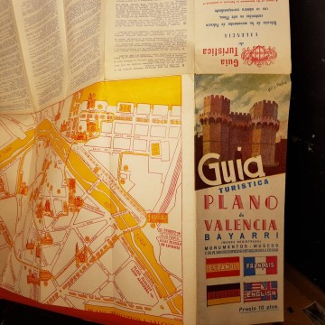 GUÍA TURÍSTICA - PLANO DE VALENCIA.