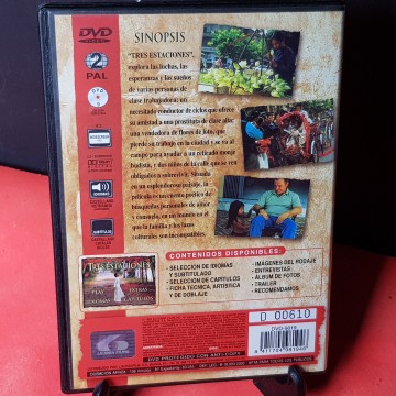 Película tres estaciones una historia inolvidable DVD comprar