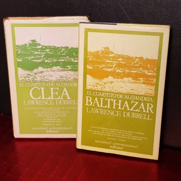 LOTE 2 LIBROS DE LAWRENCE DURRELL.