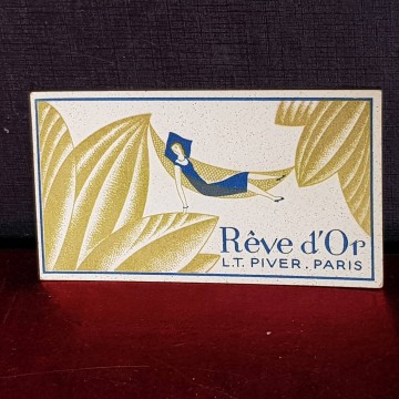 TARJETA PERFUMADA RÈVE D'OR.