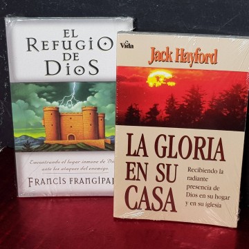 LOTE 2 LIBROS DE ESPIRITUALIDAD CRISTIANA (NUEVOS).