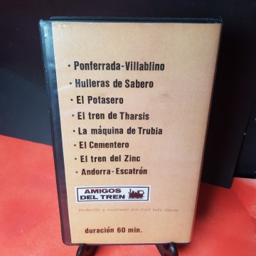 VHS trenes mineros de España Ponferrada Villablino el cementerio...