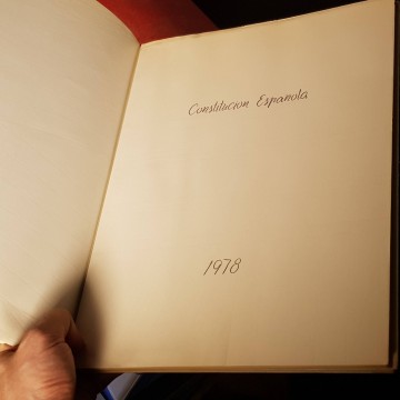 CONSTITUCIÓN ESPAÑOLA 1978.