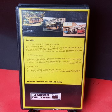 VHS tranvías tren de sóller, Lisboa y Barcelona tranvía Blau