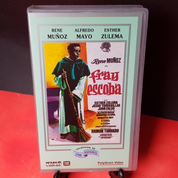 Película descatalogada VHS Fray escoba