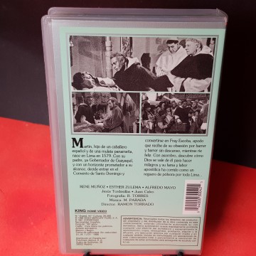 Película descatalogada VHS Fray escoba