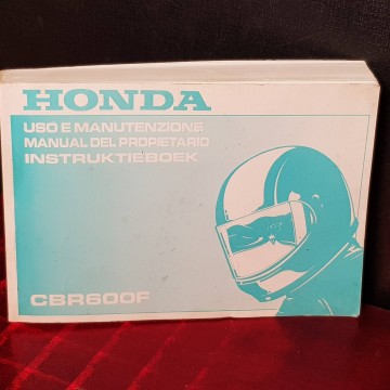HONDA CBR600F, MANUAL DEL PROPIETARIO.