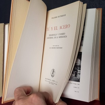 TÚ Y EL ACERO, VOLKMAR MUTHESIUS.