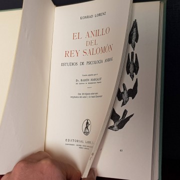 EL ANILLO DEL REY SALOMÓN, KONRAD LORENZ.