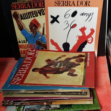 LOT 12 REVISTES SERRA D'OR.