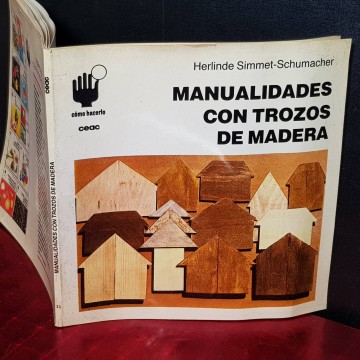 MANUALIDADES CON TROZOS DE MADERA.