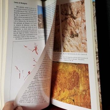 LA VALLTORTA Y SU ARTE RUPESTRE cueva espeleogía pinturas rupestres