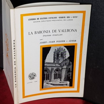 LA BARONIA DE VALLBONA, NOTES D'ESTUDI.