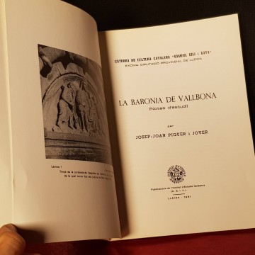 LA BARONIA DE VALLBONA, NOTES D'ESTUDI.