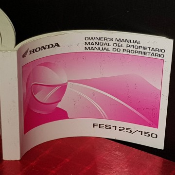 HONDA FES125 / 150 MANUAL DEL PROPIETARIO.