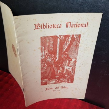 BIBLIOTECA NACIONAL, FIESTA DEL LIBRO 1942.