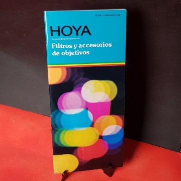 Folleto catálogo filtros Hoya 1 € comprar