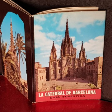 LA CATEDRAL DE BARCELONA, ÀNGEL FÀBREGA I GRAU (FIRMADO).