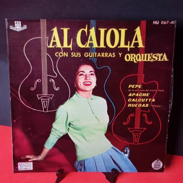 Vinilo single al Caiola con sus guitarras y orquesta