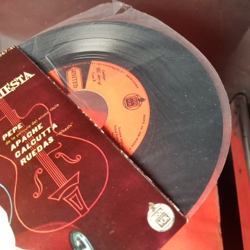 Vinilo single al Caiola con sus guitarras y orquesta