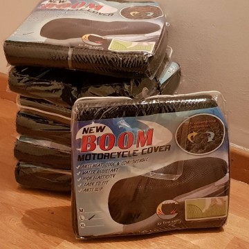 Lote 8 mallas protectoras para sillín de motocicleta.