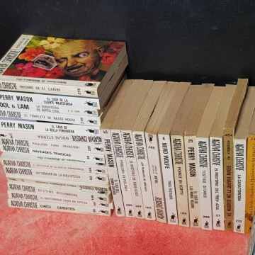 LOTE 27 NOVELAS DE MISTERIO.