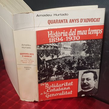 Quaranta anys d'advocat, Amadeu Hurtado.