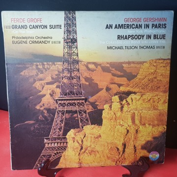 LP George Gershwin un americano en París sí Rapsodia en Blue 0. 50 €