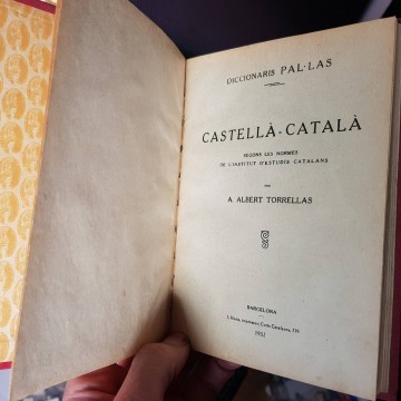 DICCIONARI CASTELLA-CATALÀ PAL.LAS.