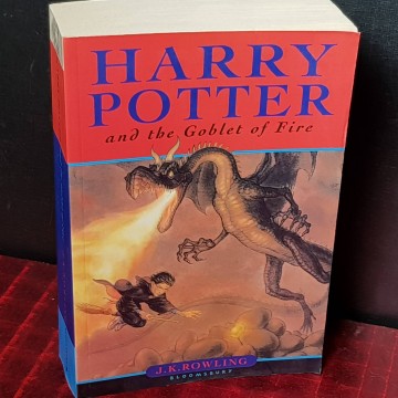 Harry Potter and the Goblet of Fire, J.K. Rowling.