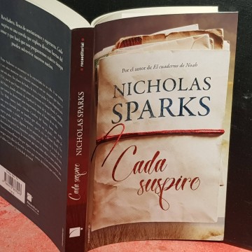 Cada suspiro, Nicholas Sparks.