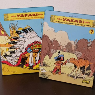 Lote 2 cómics Yakari.