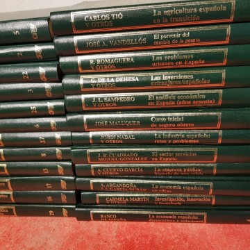 Lote 25 libros de Economía.
