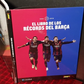 El libro de los récords del Barça.