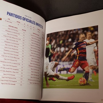 El libro de los récords del Barça.