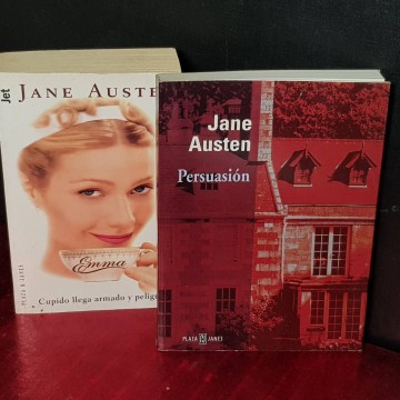 Lote 2 novelas de Jane Austen.