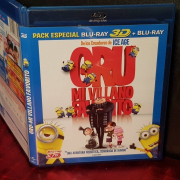 Gru - Mi villano favorito, blu ray.
